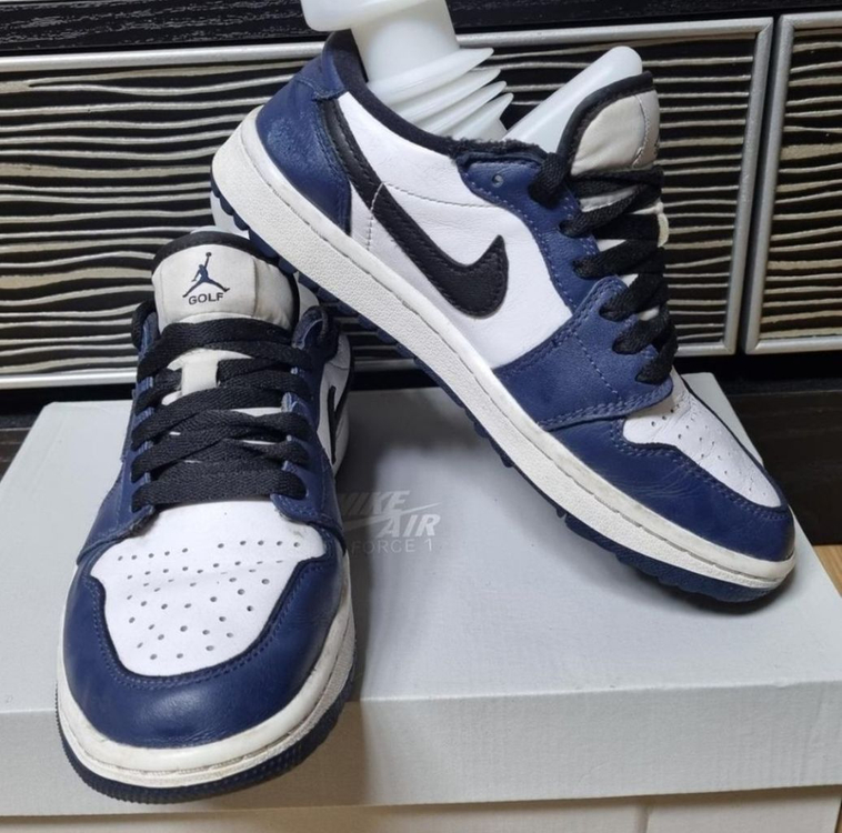 나이키 에어조던1 로우 골프화 미드나잇 네이비 235 이미지