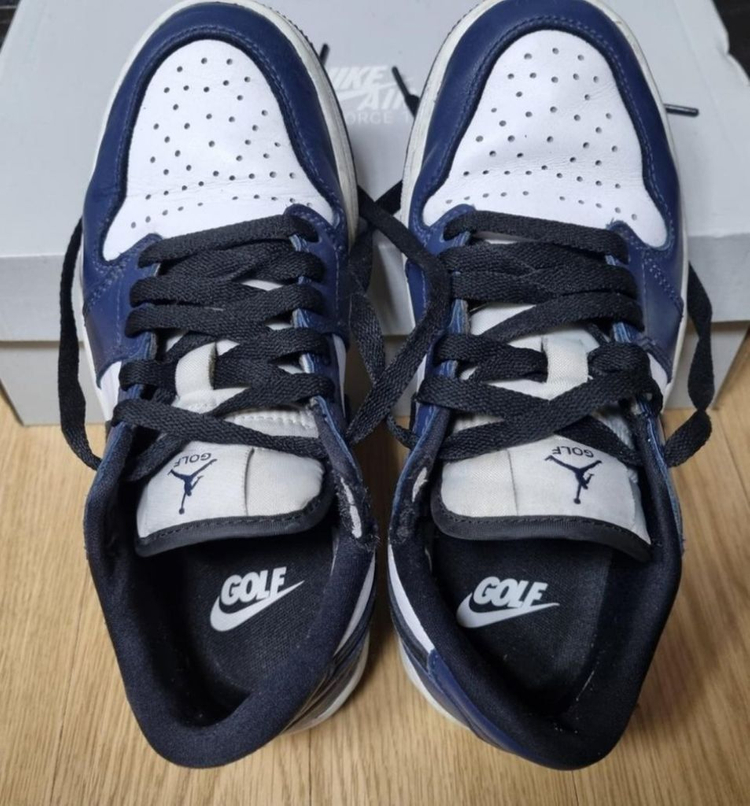 나이키 에어조던1 로우 골프화 미드나잇 네이비 235 이미지