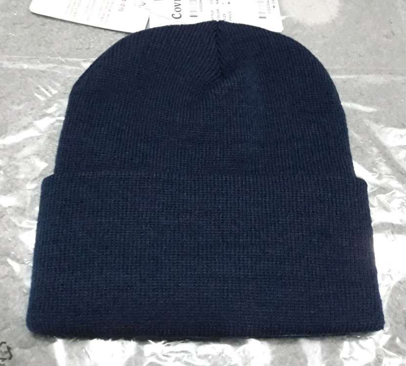 커버낫 남색 비니 새제품 8천원--4