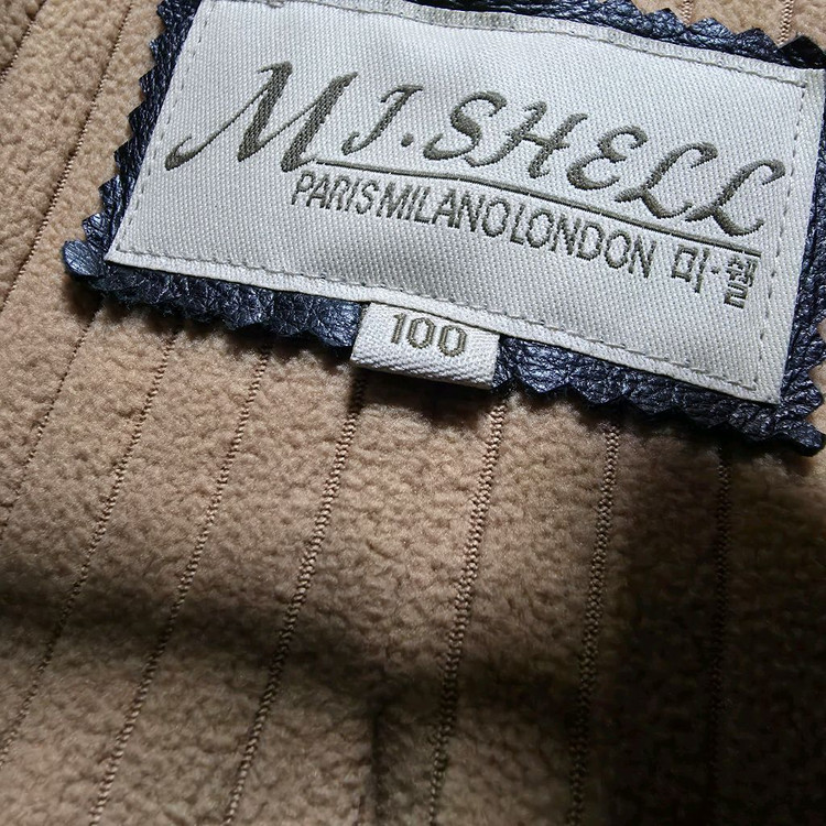 M.J.SHELL 가죽 자켓 남성 100--7