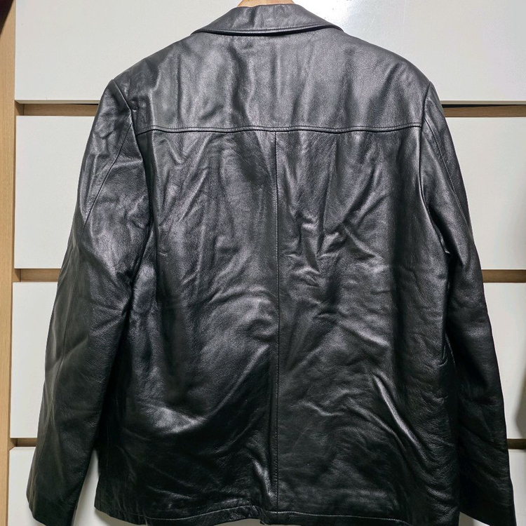 M.J.SHELL 가죽 자켓 남성 100--8