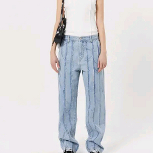 빈티지 컷팅데님 바지