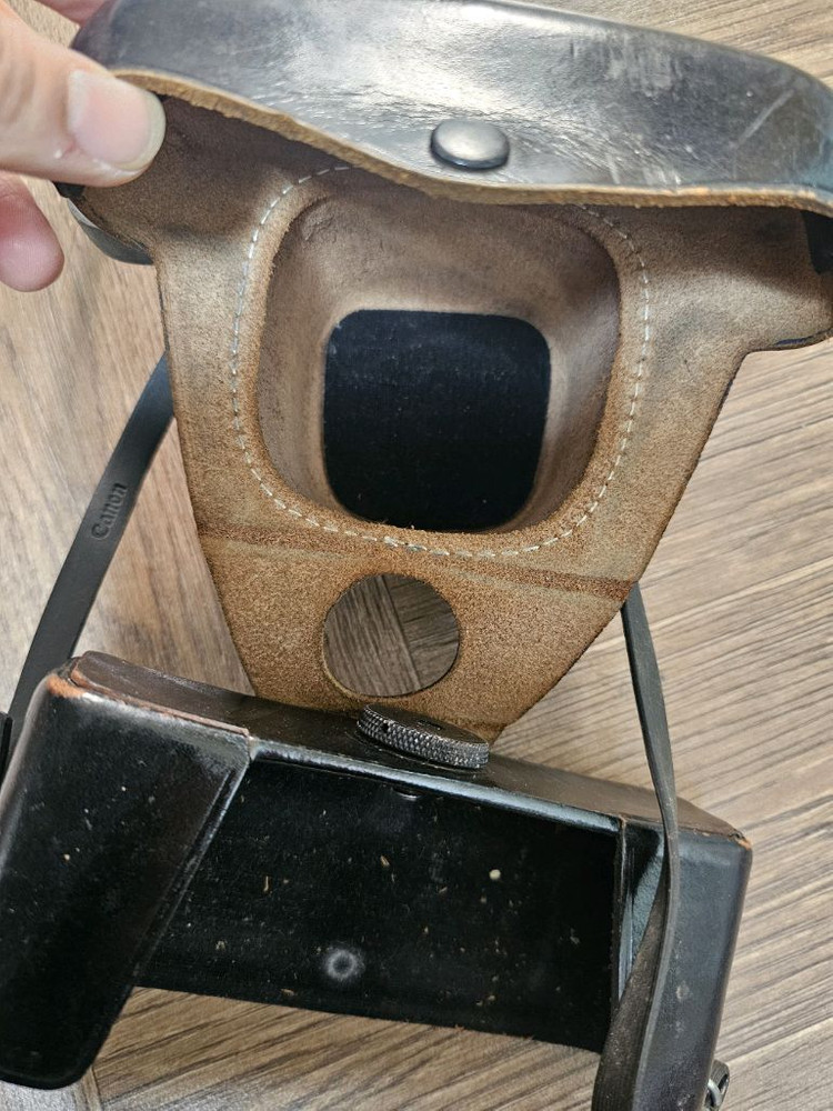 캐논 QL 카메라 가죽 케이스--4