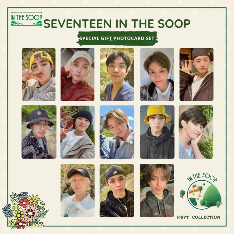 세븐틴 조슈아 우지 버논 인더숲 포카 포토카드--3
