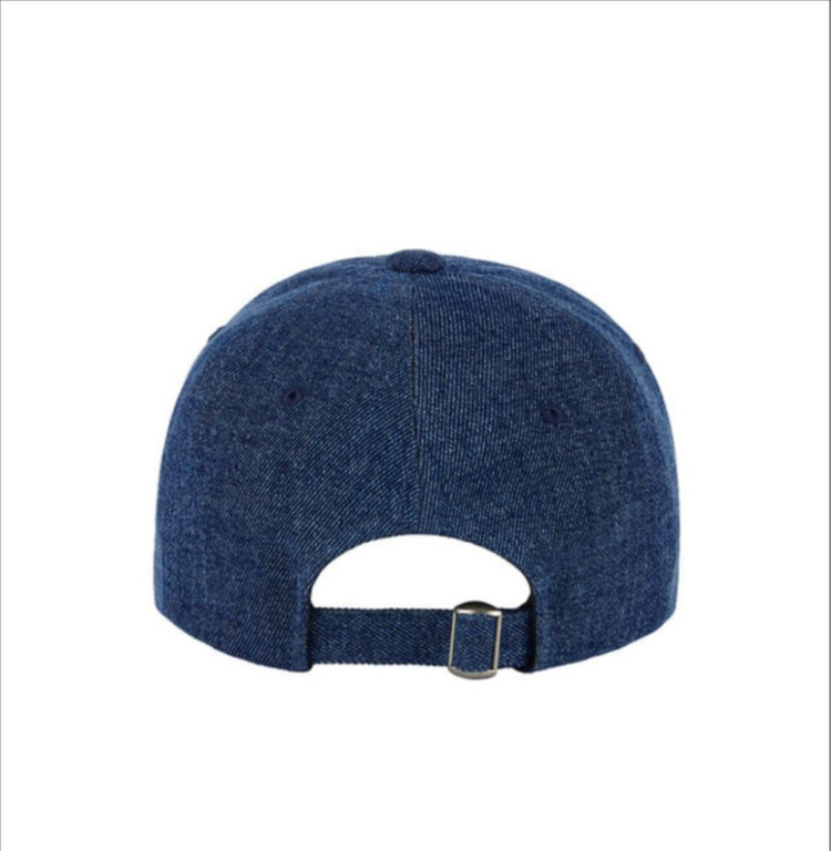 새상품) 다이닛 DEINET 로고 데님 볼캡 블루--3