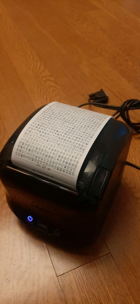 Sam4s영수증프린터 자이언트100S 포스기pos연동--2