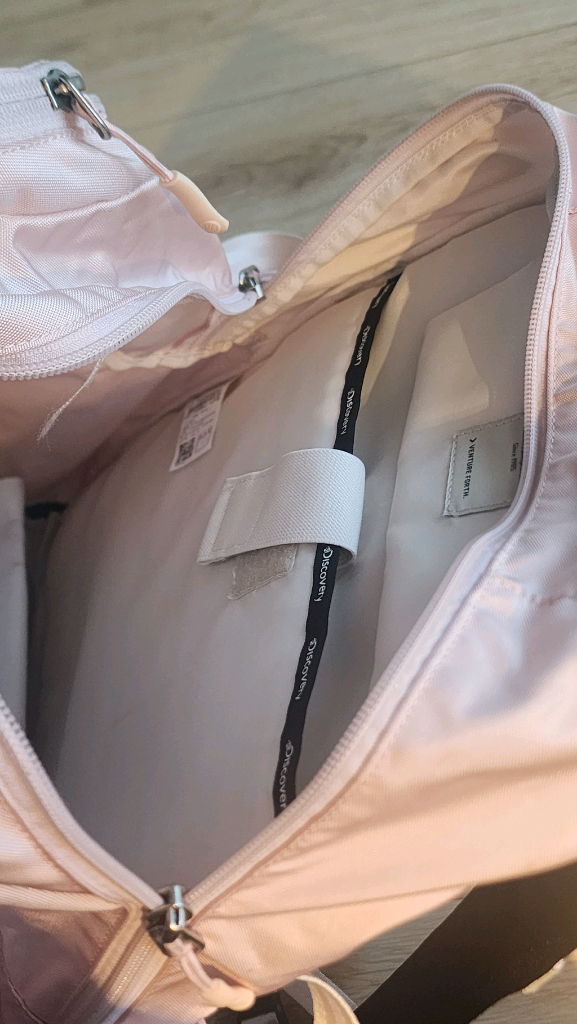 디스커버리 익스페디션 여성 백팩 핑크컬러 28리터--2