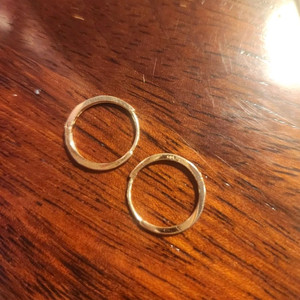 제이에스티나 14k 링 귀걸이