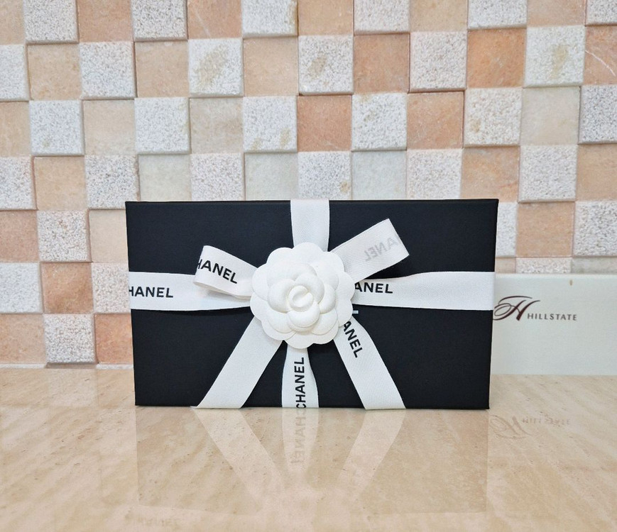 [백화점정품]샤넬 쇼핑백+박스+까멜리아+리본+속지+북렛 풀 구성품,샤넬--1