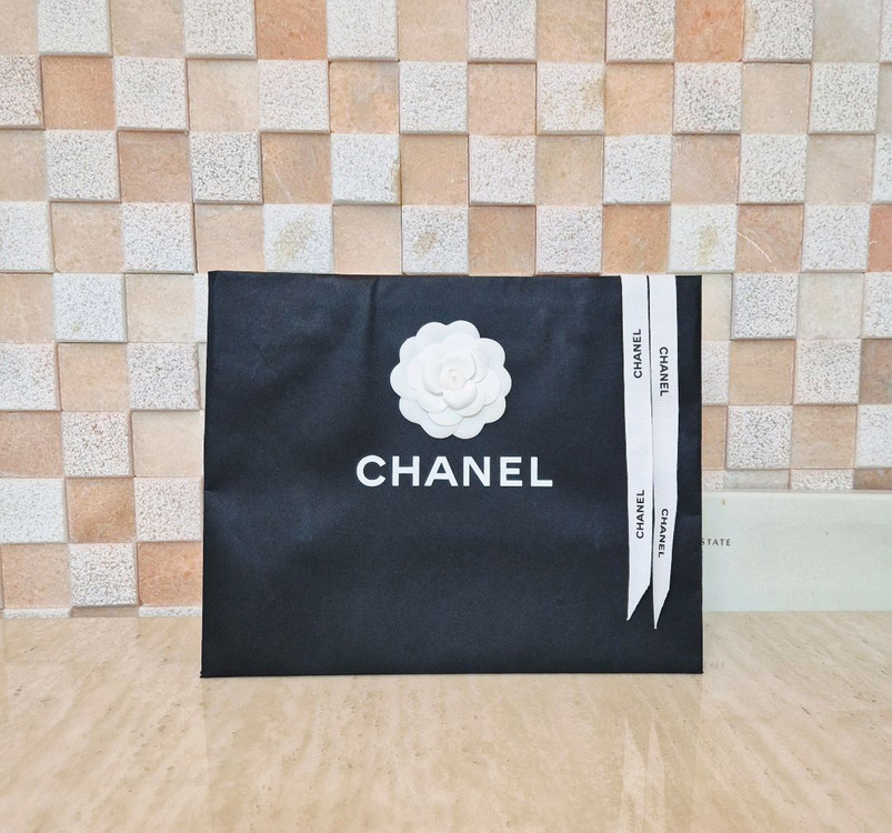 [백화점정품]샤넬 쇼핑백+박스+까멜리아+리본+속지+북렛 풀 구성품,샤넬--7