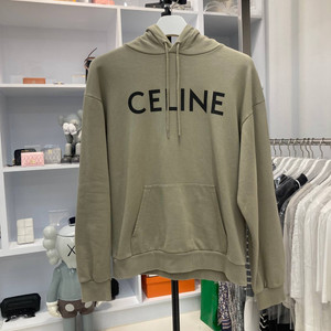 셀린느 로고 후드티 M 이미지