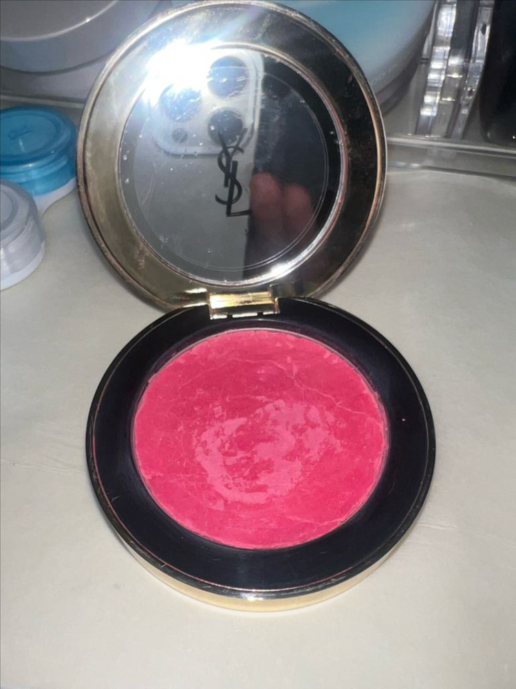입생로랑 메이크 미 블러쉬 파우더 블러셔 87 핑크 볼타쥬--2