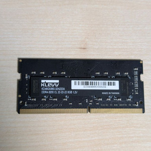 클레브 DDR4 3200 고클럭 노트북용 8GB 메모리