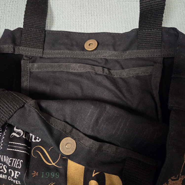 스타벅스 에코백 블랙--1