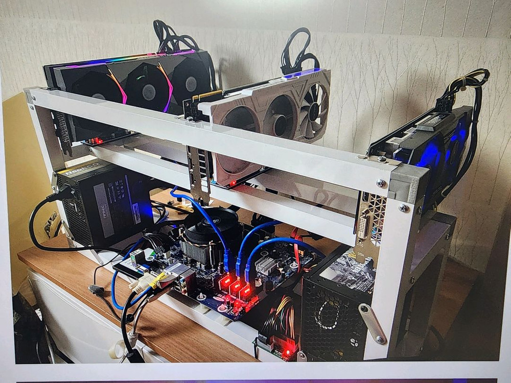 컴퓨터 본체 선반(다이)/ 오픈 케이스--1