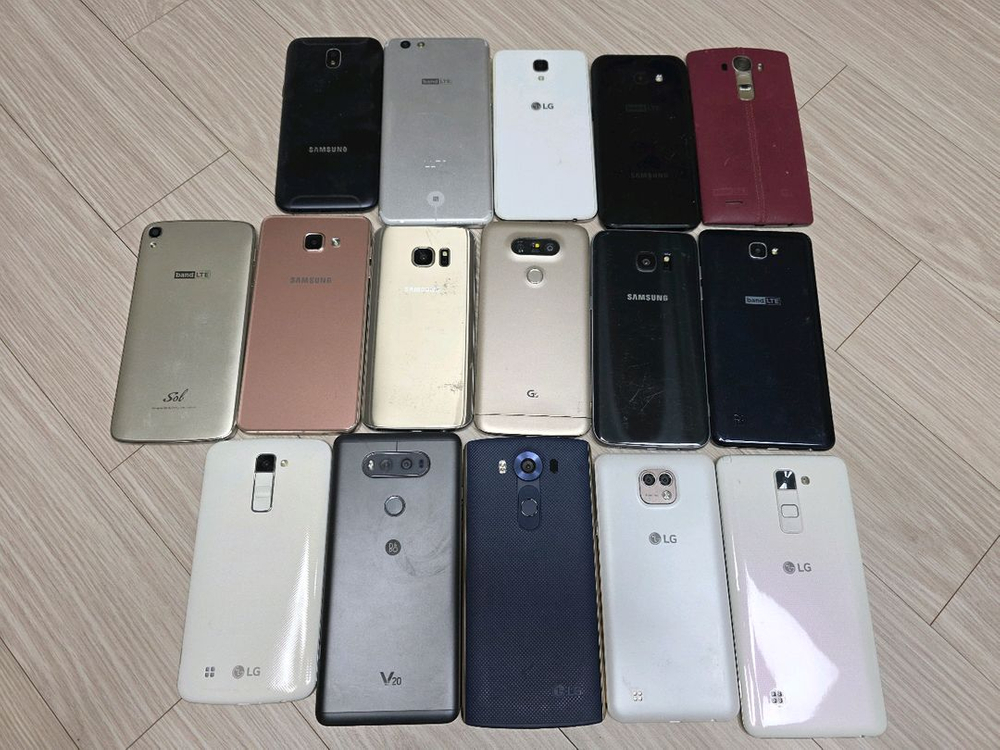 삼성,엘지 모형폰 14개(전시용,수집용,장난감용)/일괄--1