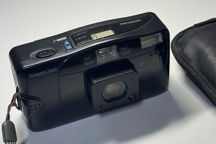 삼성 AF-SLIM II 팝니다(신품베터리 포함)--4