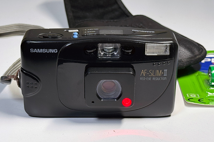 삼성 AF-SLIM II 팝니다(신품베터리 포함)--9