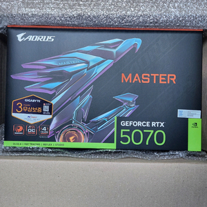 기가바이트 AORUS RTX 5070 MASTER 피씨디렉트