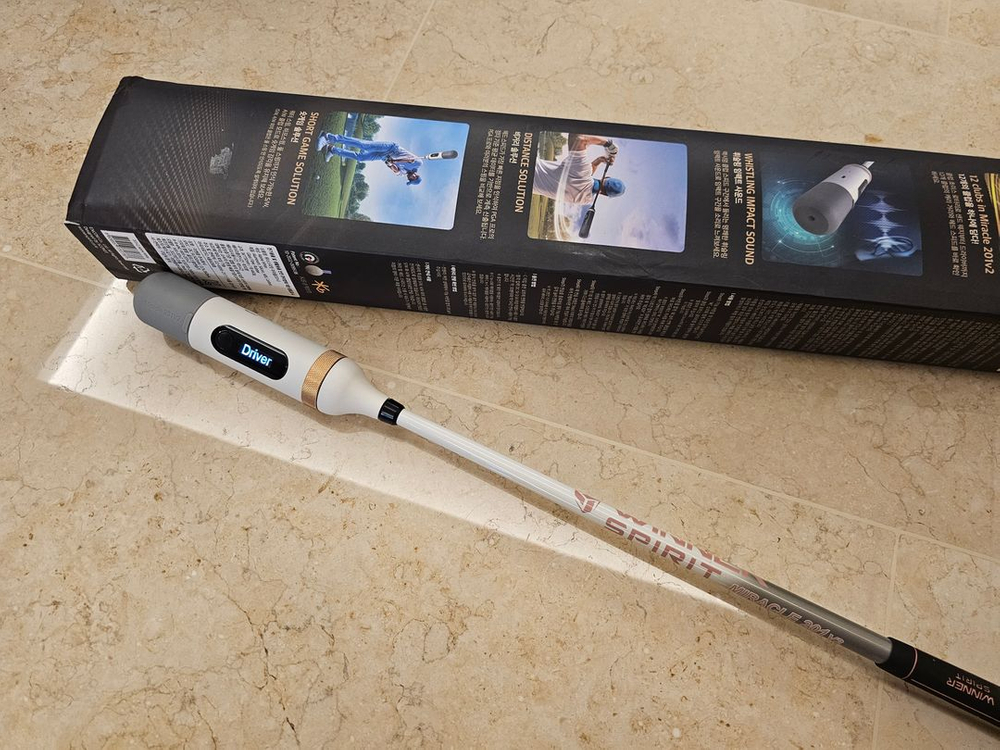 위너스피릿 미라클201 v2 골프 스윙 연습기 팝니다.--1