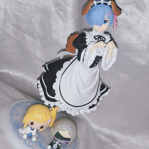리제로 렘 메모리 강아지 메이드 초코노코 미소녀 피규어