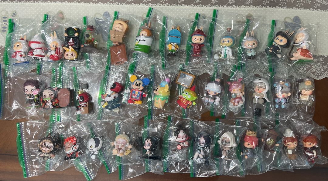 팝마트 피규어 37종 일괄--0