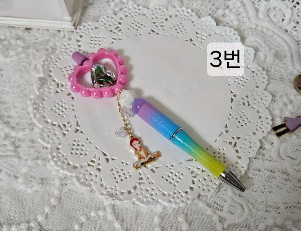 빨강머리앤 짱구 볼펜--3