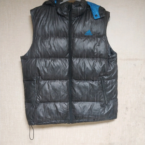 아디다스/100/오리) 후드 패딩조끼