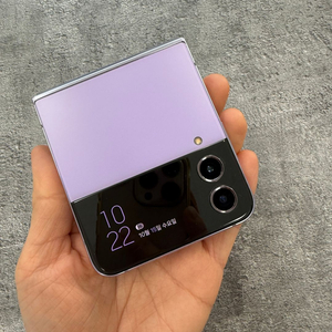 갤럭시 Z플립4 퍼플 256기가 (자급제)