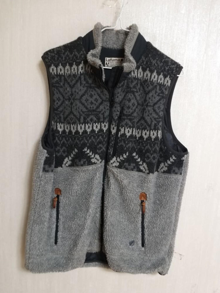 남성 라푸마 방풍 후리스조끼 (105)--6