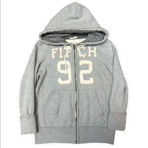 아베크롬비 타이트핏 그레이후드집업 S 이미지