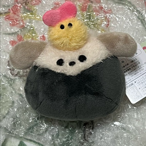 일본 주먹밥 오니기리 원무스비 텐무스 인형 마스코트 새상품