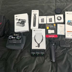 DJI오즈모액션6 풀세트 일괄판매합니다.