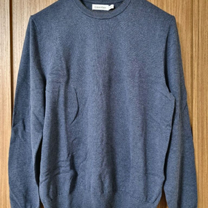 Calvin Klein 캘빈클라인 CK 피마코튼 라운드 네이비 니트 M사이즈 국내 105사이즈 판매합니다~!