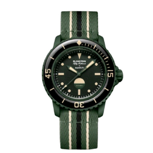 [새상품] 스와치 x 블랑팡 바이오세라믹 그린 어비스