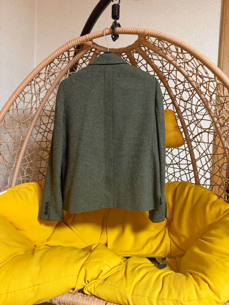 아이잗 하운드투스 체크자켓--3