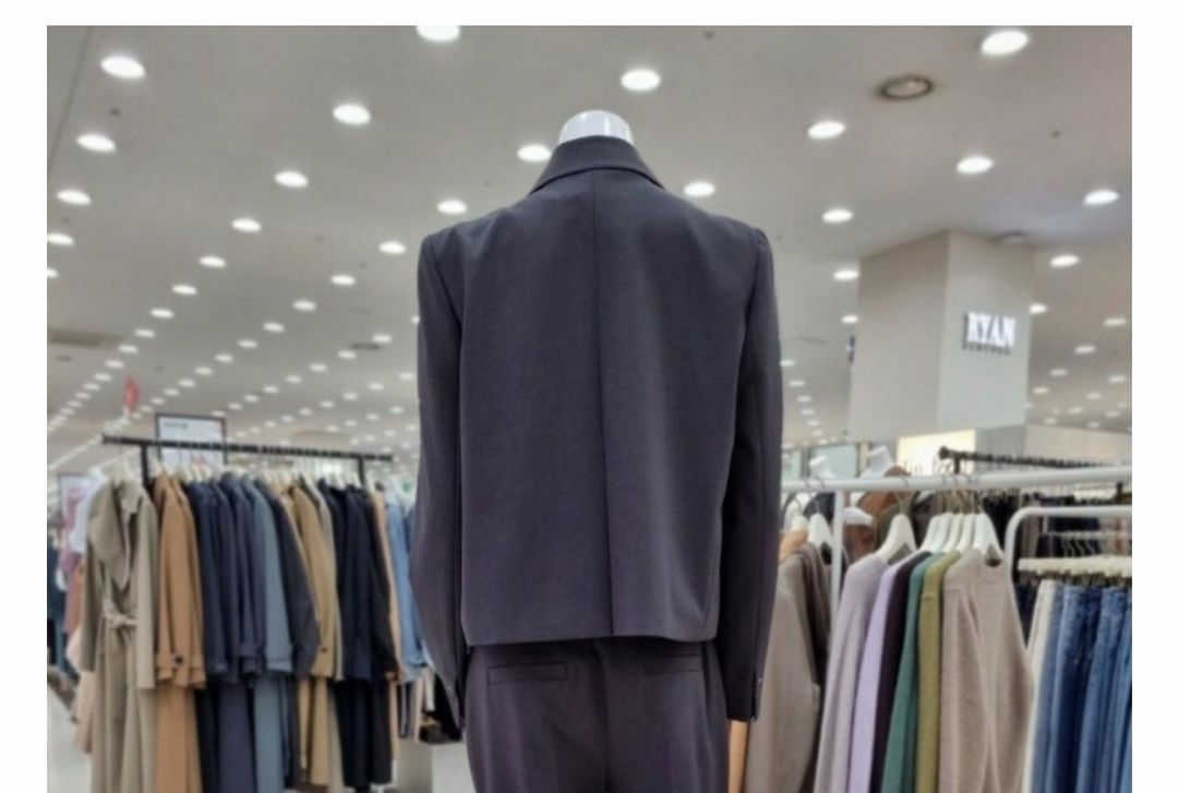 아이잗 하운드투스 체크자켓--9