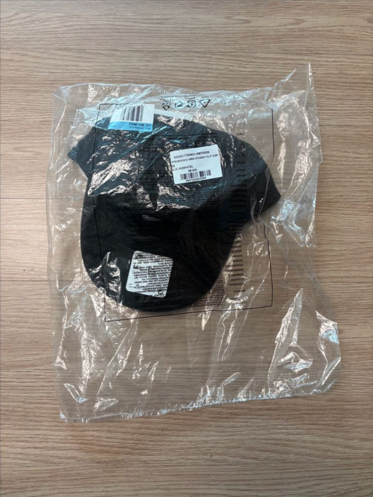 나이키 x 스투시 플라이 캡 블랙 M-L 사이즈--1