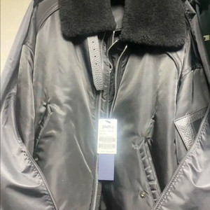 준지 컬렉션 무스탕 마원 블랙 48 사이즈