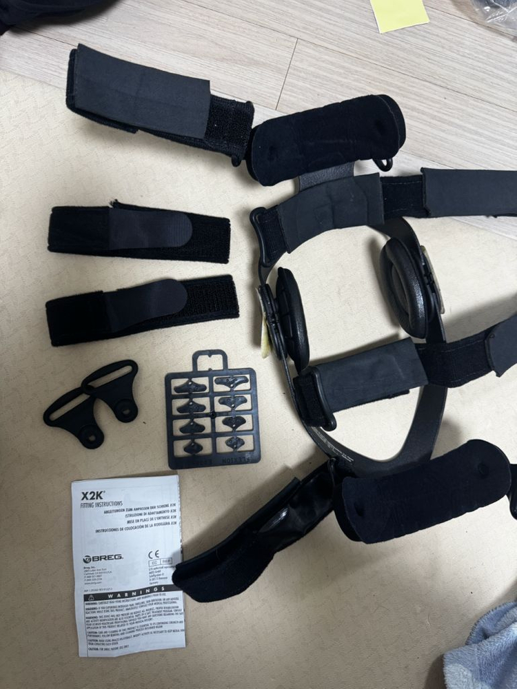 무릎 보호대 발목보호대 잠스트 cti 블래드소 이미지