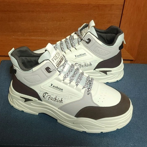 260 265 새상품 남자 캐쥬얼 운동화 하이탑 워커 부츠