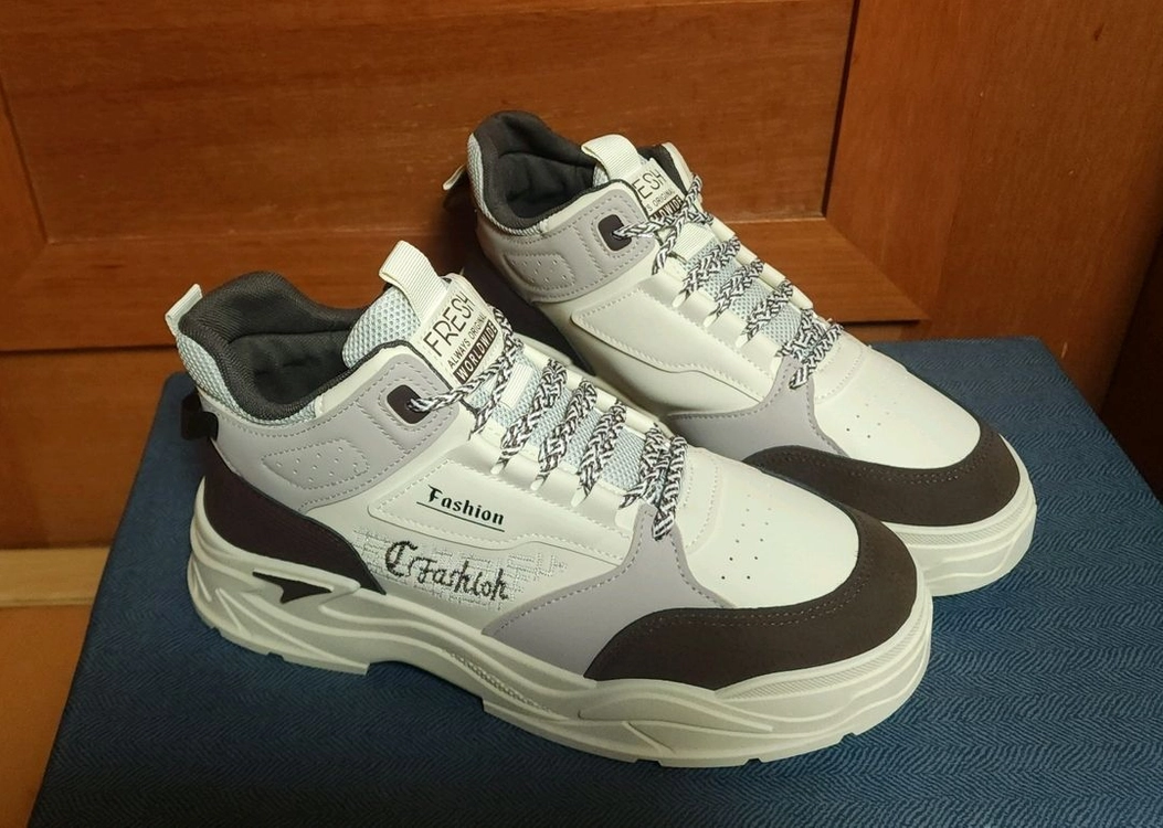 260 265 새상품 남자 캐쥬얼 운동화 하이탑 워커 부츠 이미지