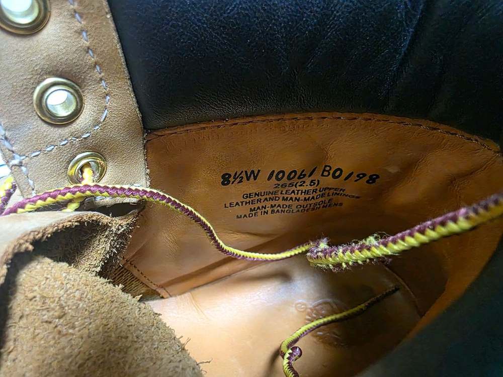 팀버랜드 6인치 누벅 프리미엄부츠(265~270)--3