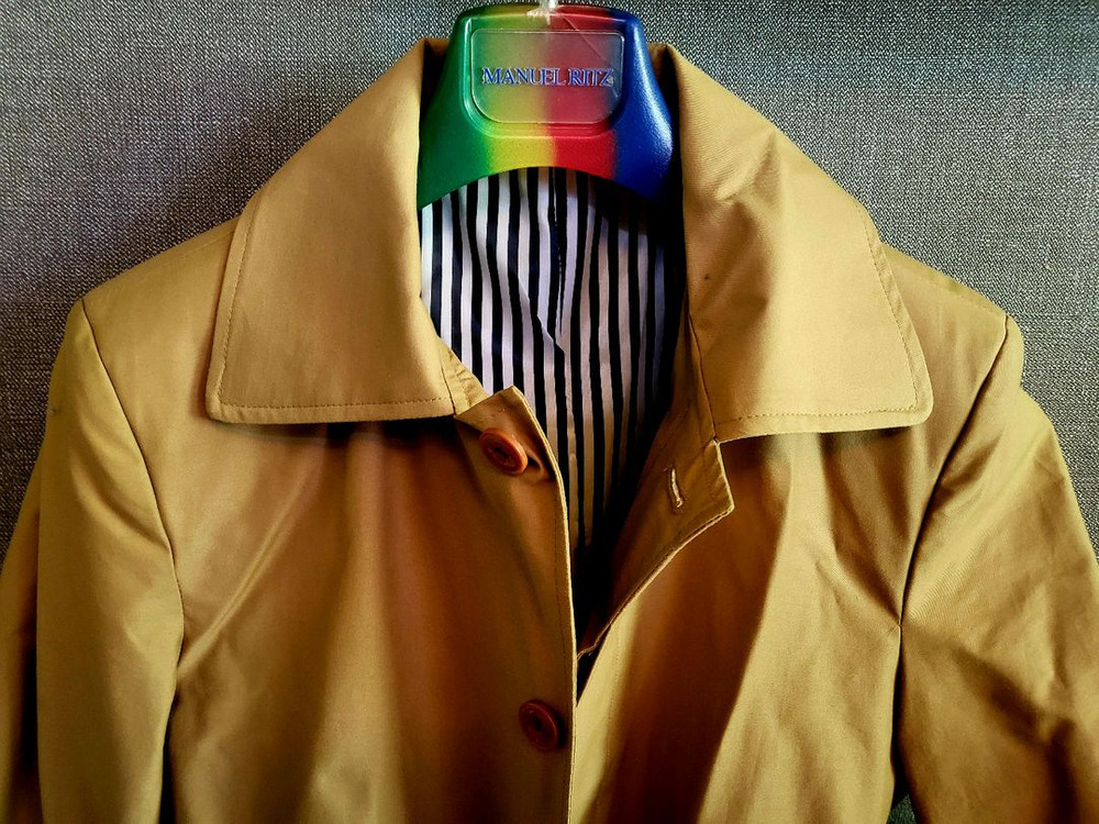 [미사용 새상품] 프랭키뉴욕 베이지 트랜치코트--1