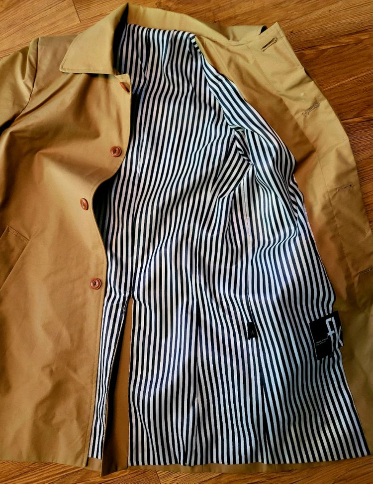 [미사용 새상품] 프랭키뉴욕 베이지 트랜치코트--4