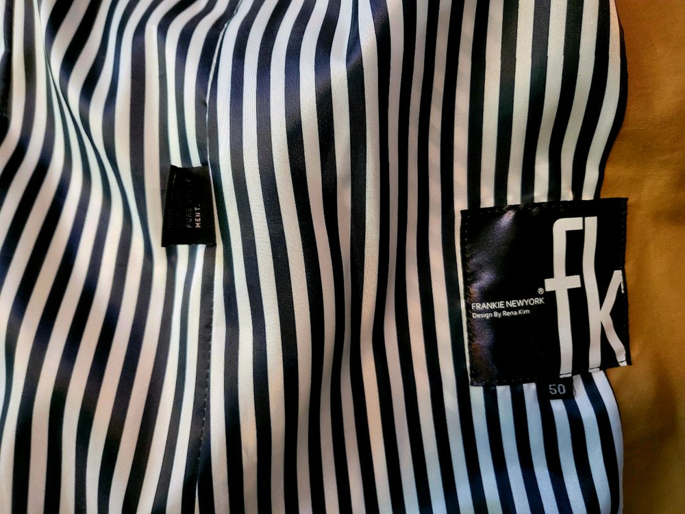 [미사용 새상품] 프랭키뉴욕 베이지 트랜치코트--5