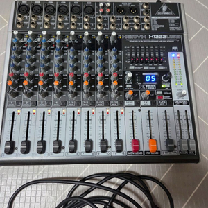 베링거 제닉스 X1222 USB 믹서 12채널