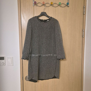 앤클라인 트위드 원피스 55사이즈