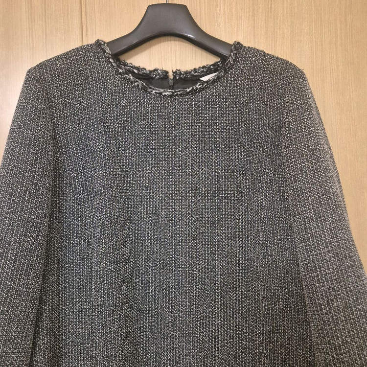 앤클라인 트위드 원피스 55사이즈--1