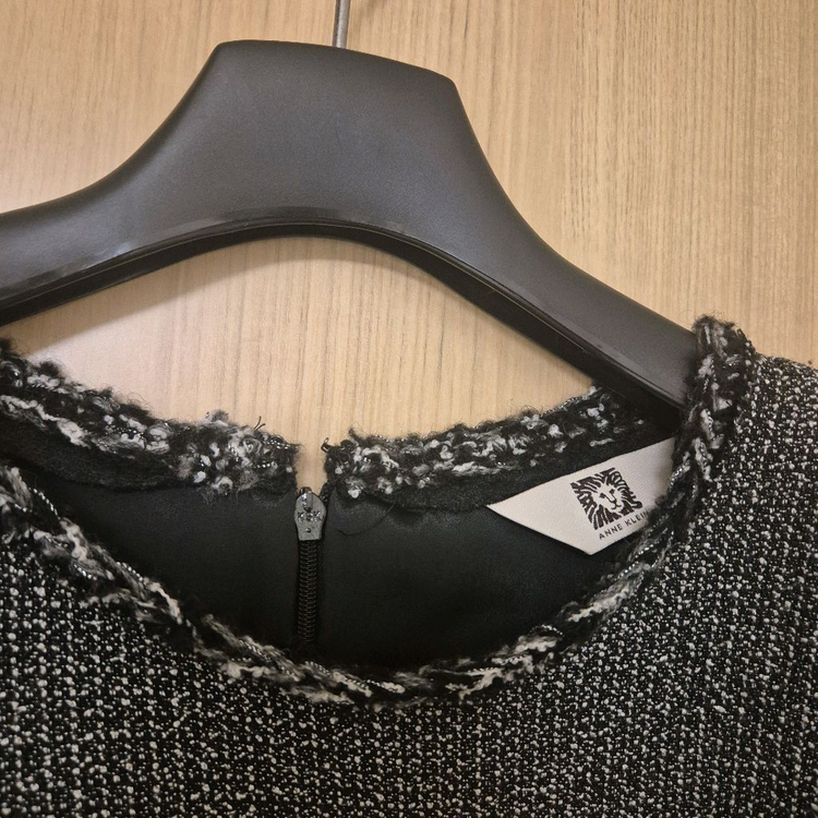 앤클라인 트위드 원피스 55사이즈--4